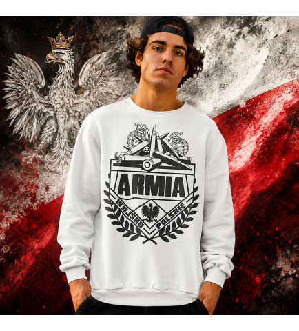 Bluza- ARMIA (SZARY)